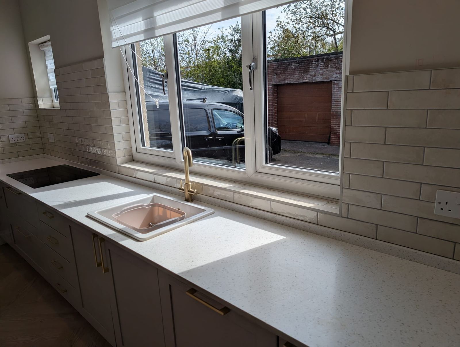 Brickbond Kitchen Splashback, Cumbernauld