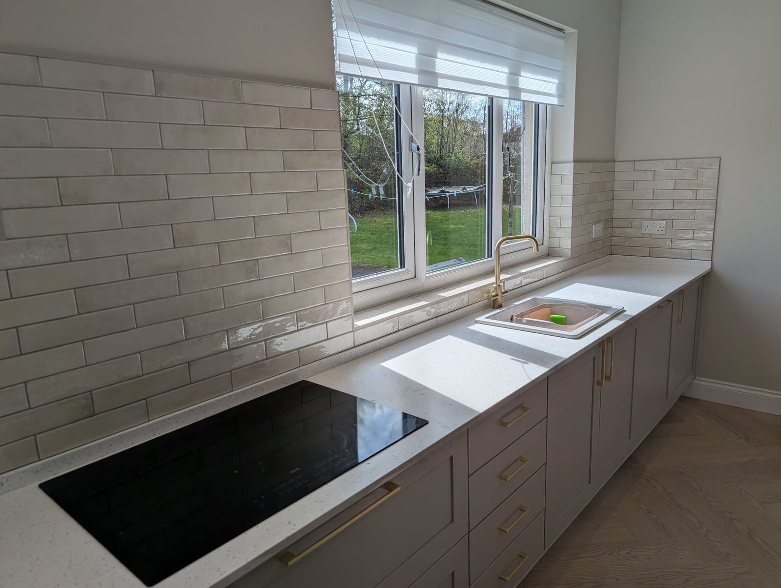 Brickbond Kitchen Splashback, Cumbernauld
