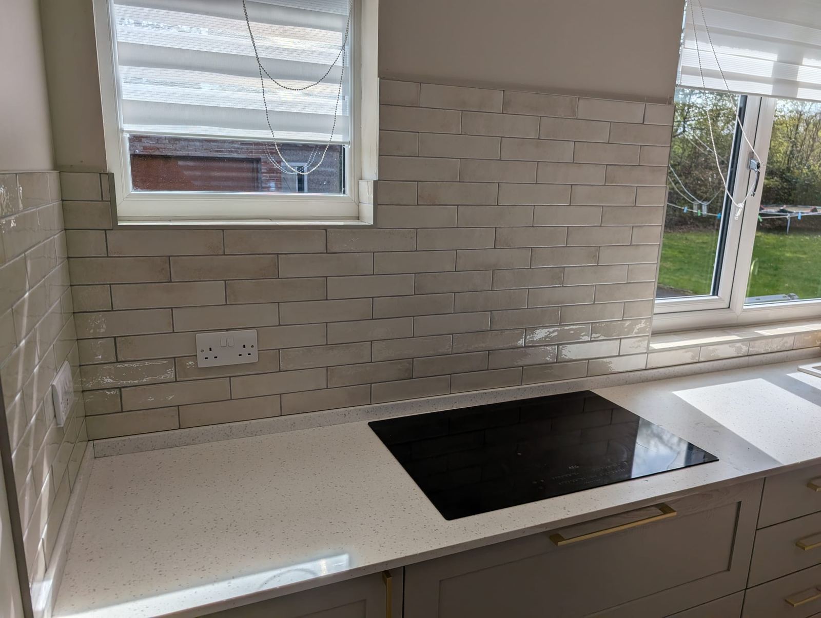 Brickbond Kitchen Splashback, Cumbernauld