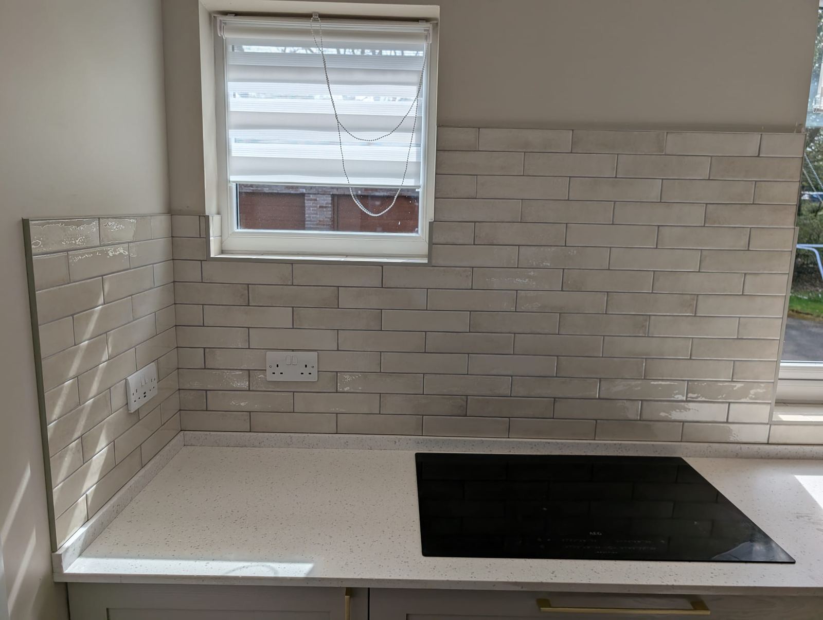 Brickbond Kitchen Splashback, Cumbernauld