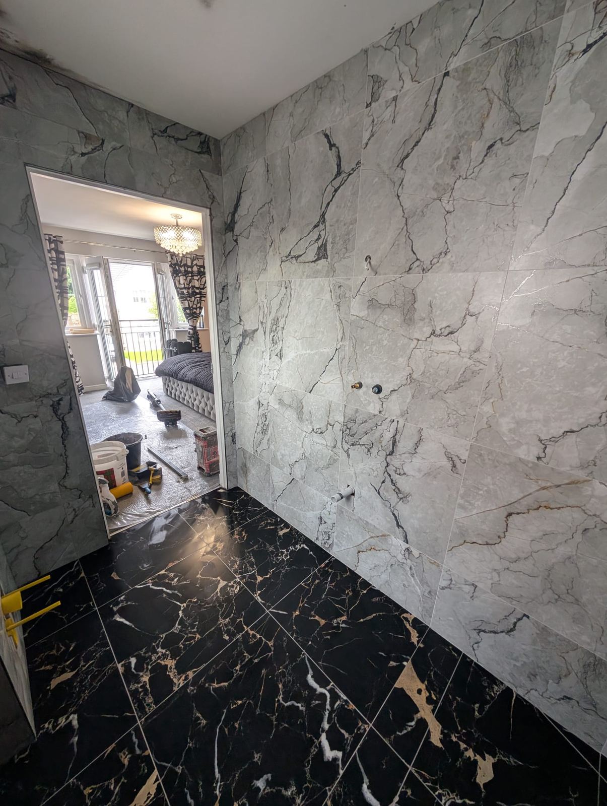 Ensuite With Walk-In Wet Deck And Two Niches, Cumbernauld